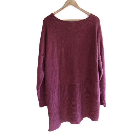 Dex Preowned Plus Size Maroon Tunic Top 2X - Picture 5 of 5